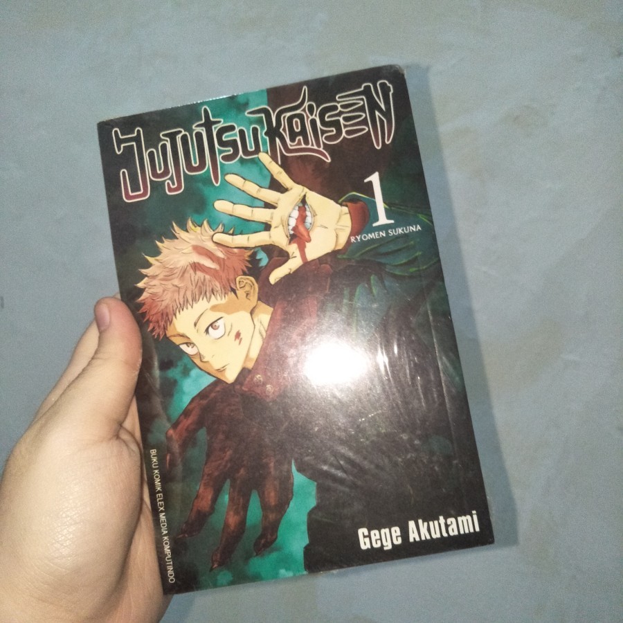 

Komik Jujutsu Kaisen vol 1 segel