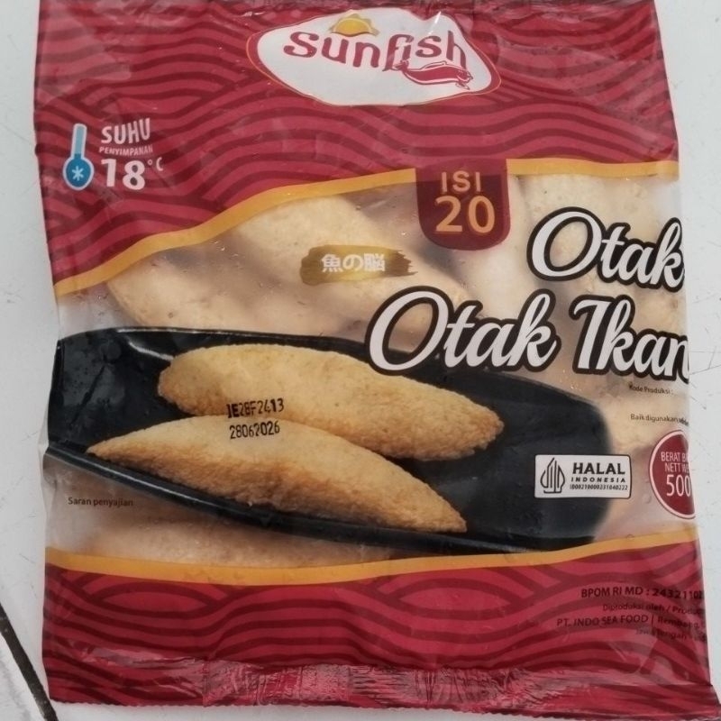 

sunfish otak otak ikan isi 20 pcs 500gr