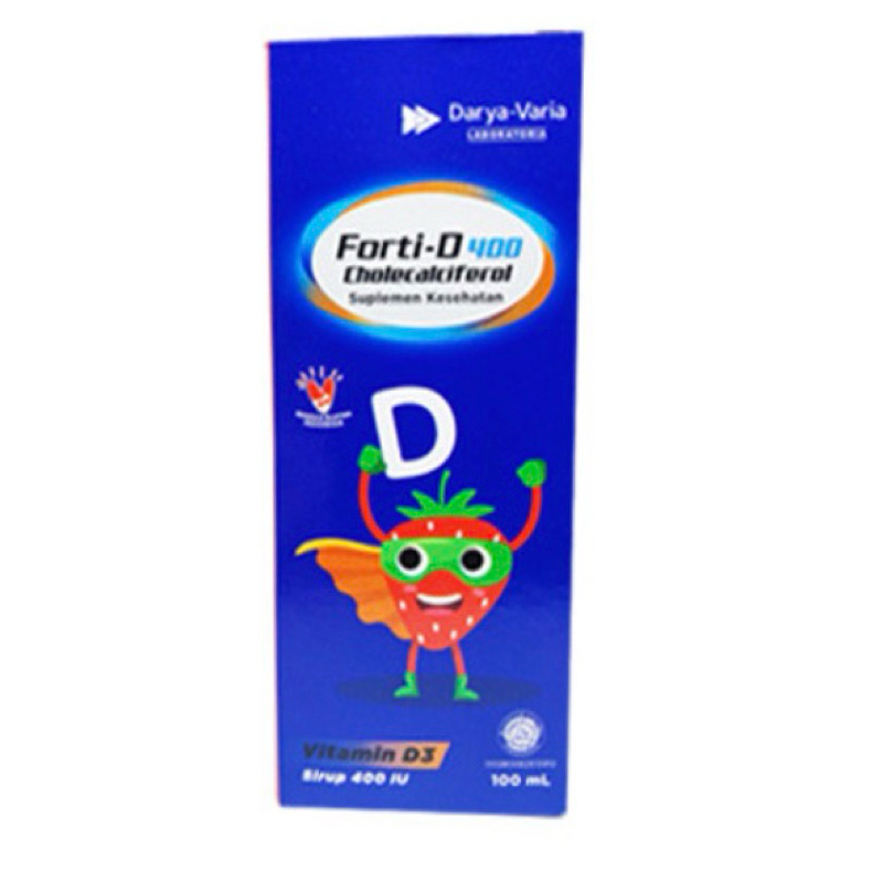 Forti D sirup vitamin D sirup anak