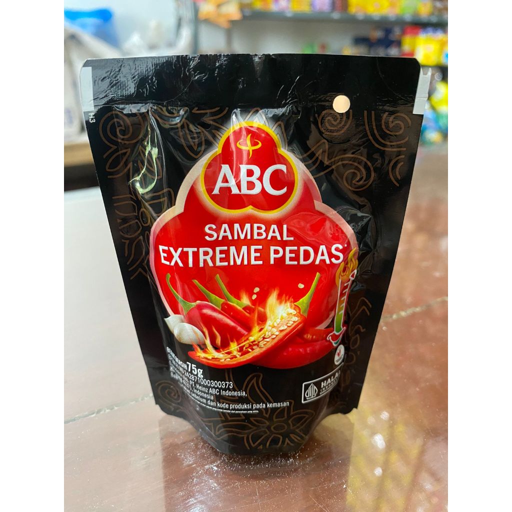 

Saos Sambal ABC Extra Pedas 75GR