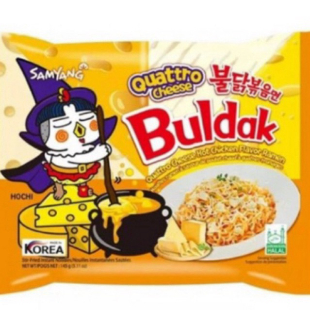 

Samyang Buldak Quattro Cheese Hot chicken Flavor Ramen