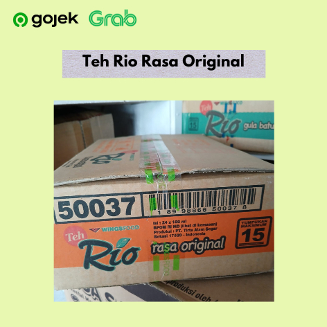 

Teh Rio Rasa Oiginal 180 ml