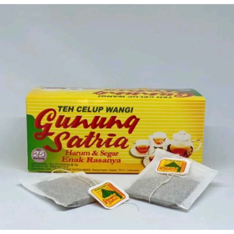 

Teh Gunung Satria Kotak - 25 pcs/box