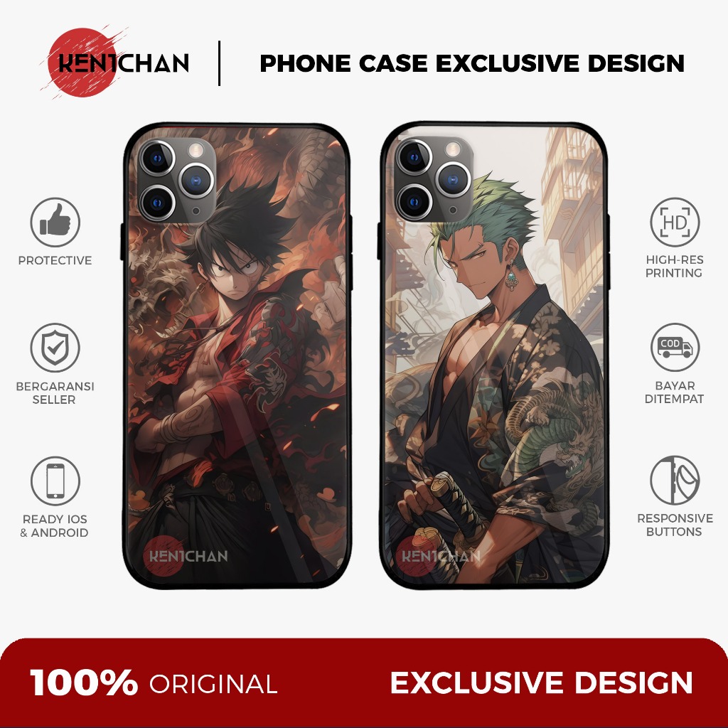 CUSTOM CASE COUPLE ONE PIECE 11 FOR IPHONE SAMSUNG XIAOMI OPPO VIVO