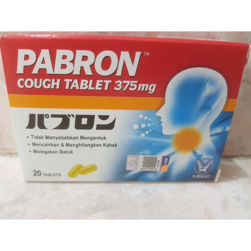 Pabron Cought Tablet 375 mg