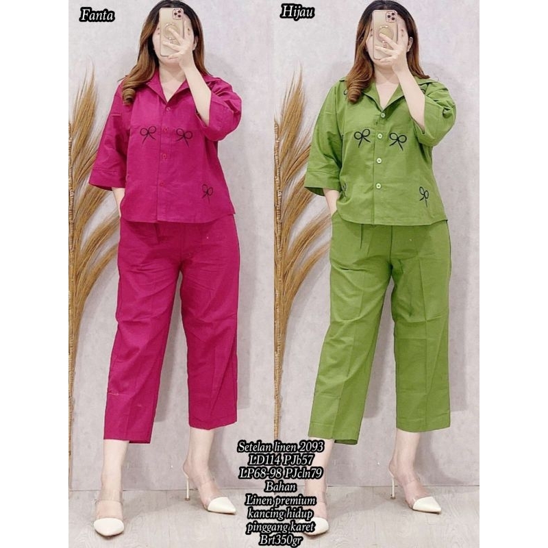 SETELAN LINEN 2093 LINEN PREMIUM