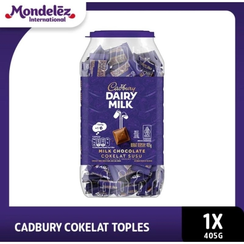 

Cadbury Dairy Milk Coklat Mini Bites Sharebag (405 Gr)