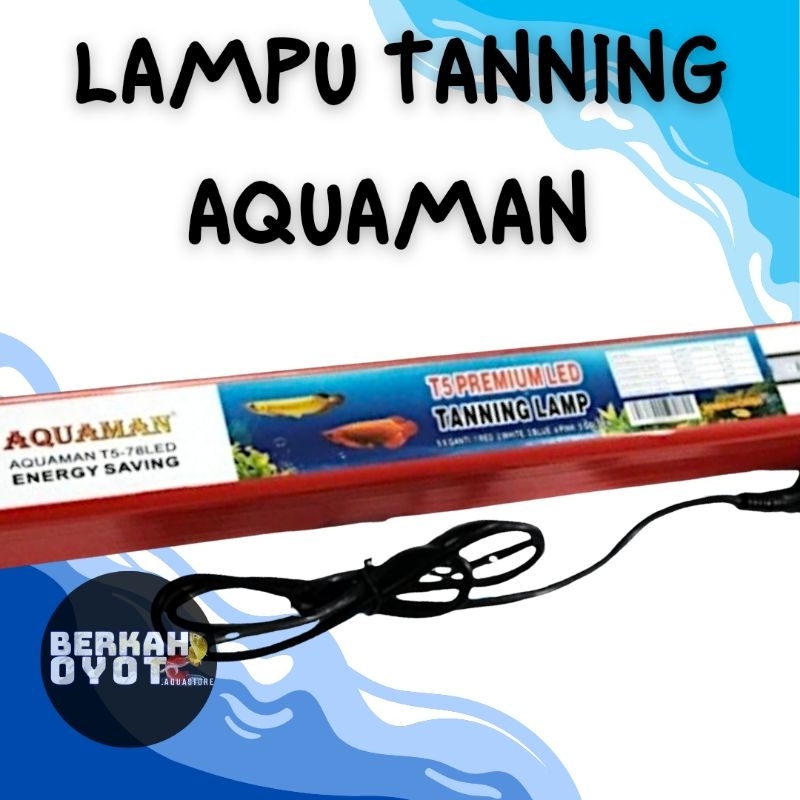 LAMPU TANNING AQUAMAN T5 MURAH 5 MODE
