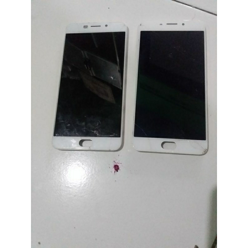 lcd oppo f1 plus + prem copotan cocok buat pengetesan saja