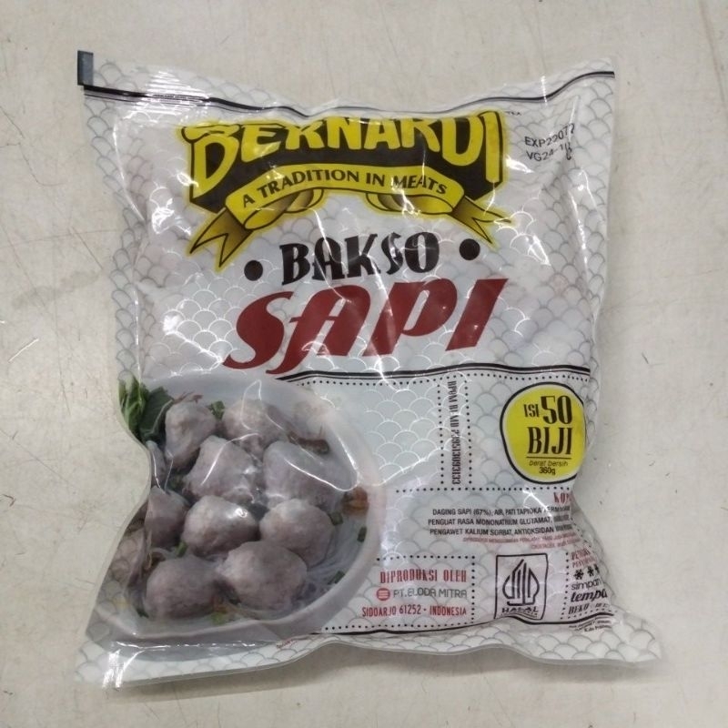 

BERNARDI Bakso Sapi Kecil isi 50 360g