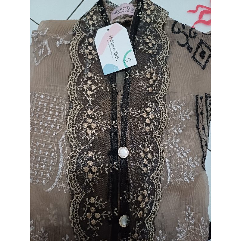 SALE Malaika Sakura Soft Pink, Malaika Ethnic Black, Gaura Midi Blossom, Daisy Top Soft Pink by Haid