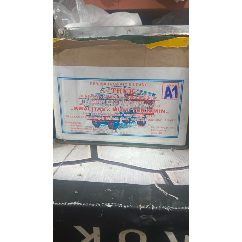 

petis udang A1 cap "Truk