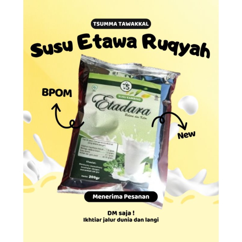 

SUSU KAMBING ETAWA RUQYAH BPOM