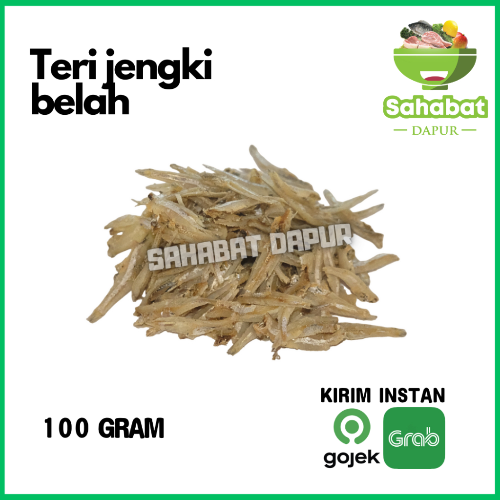 

Ikan Asin teri Jengki Belah 100gr - Sahabat Dapur