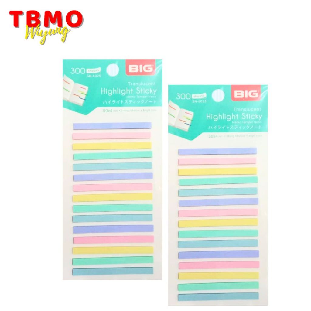 

Tbmo Sticky Notes Big Lidi Pastel 50mm 6025 BIG