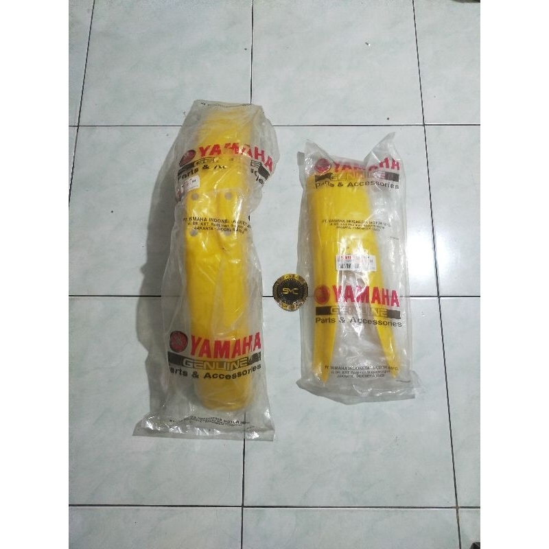 slebor spakbor depan set yg besar sama kecil Yamaha YT115 ORI YGP