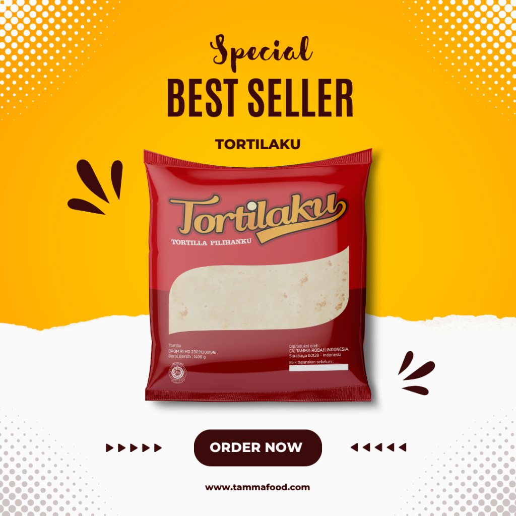 

KULIT KEBAB PREMIUM TORTILAKU ISI 20 LEMBAR
