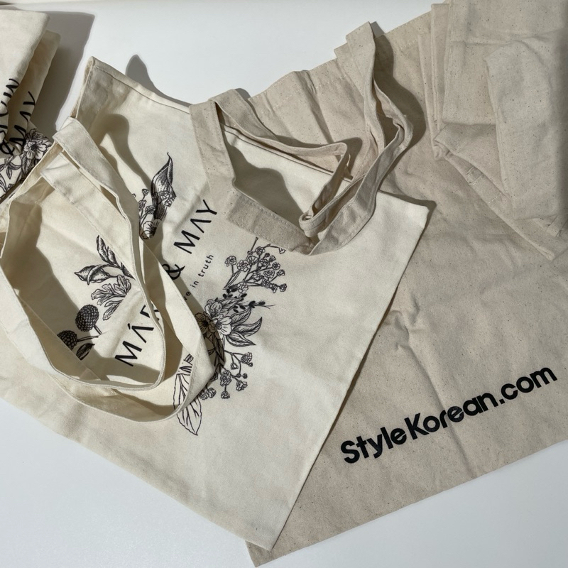tote bag mary&may stylekorean
