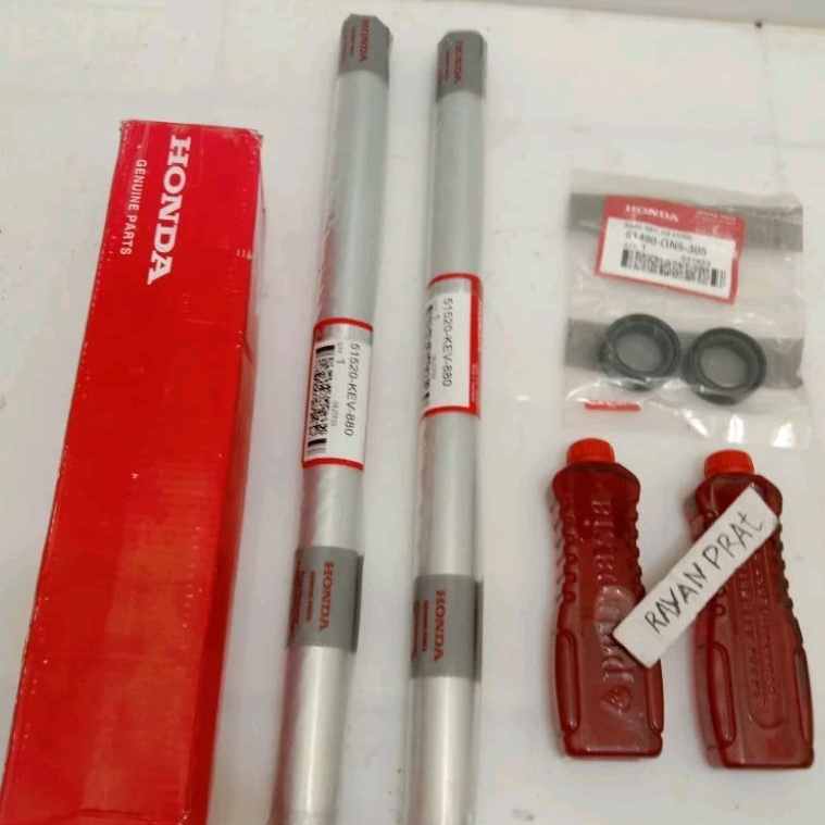 sok depan Supra x lama Supra fit lama sil+oli+sok kev