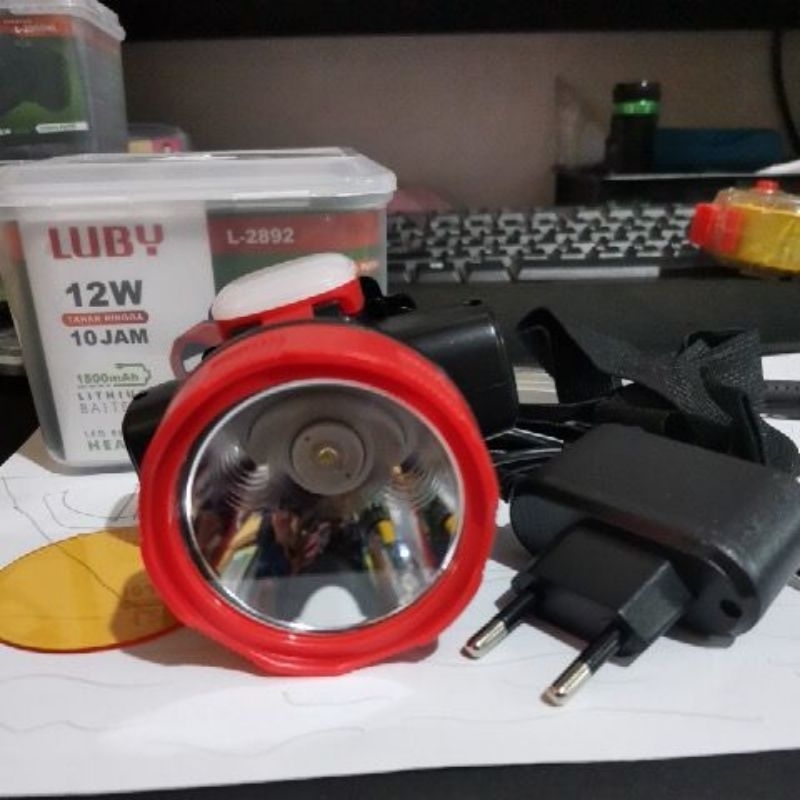 Senter kepala Luby L-2892 12 watt