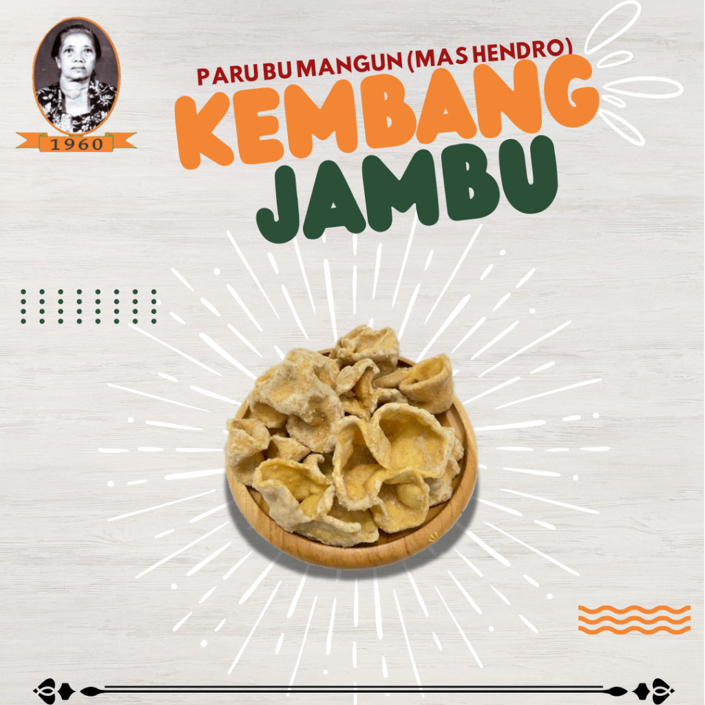 

Bu Mangun Kembang Jambu (200gr & 250gr)