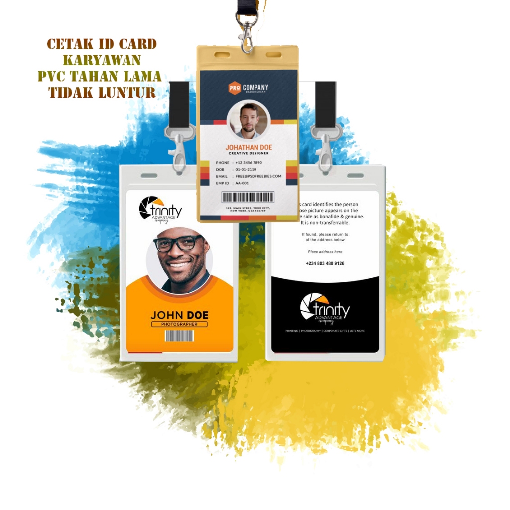 

Cetak dan Design ID Card Karyawan