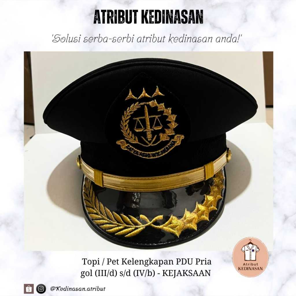 Topi / Pet PDUB & PDUK - KEJAKSAAN