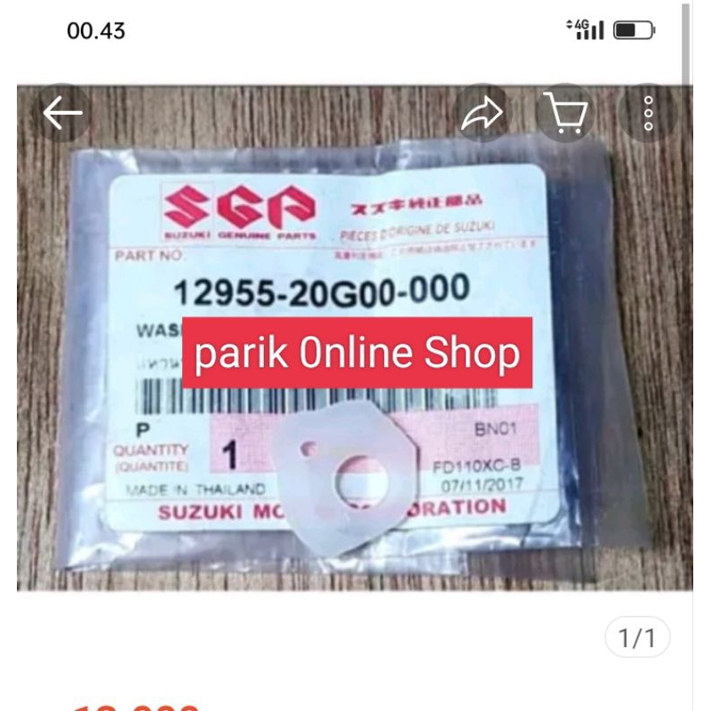 Plastik Bandulan Dekompresi Noken As Suzuki Smash New Shogun 125 Arashi Axelo Nex 1 Nex 11 Lets Addr