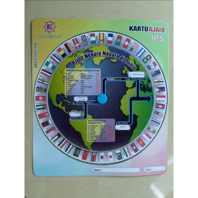 MAGIC card / Buku cerdas ( IPS )