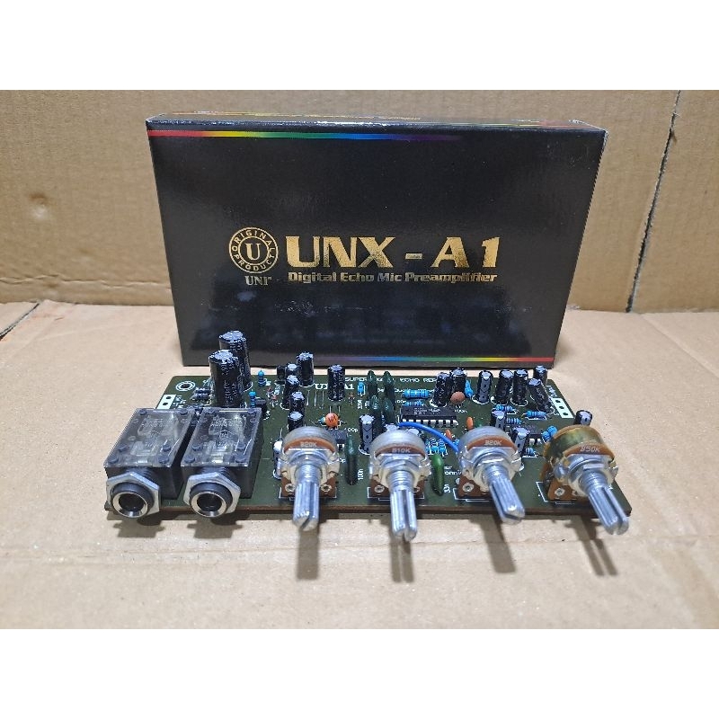 Kit Pre Amp Mic Echo Repeater .