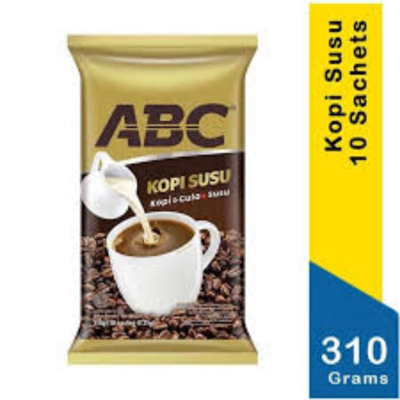 

ABC KOPI & GULA + SUSU 10S @31G