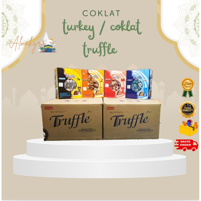 

COKLAT TURKI MIX ECERAN 1kg/ arab turkey / coklat truffle