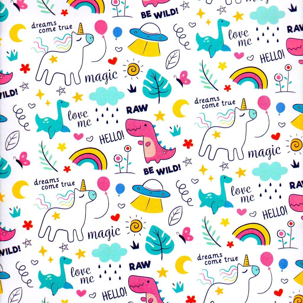 

Kertas kado doff unicorn dino sansanwawa