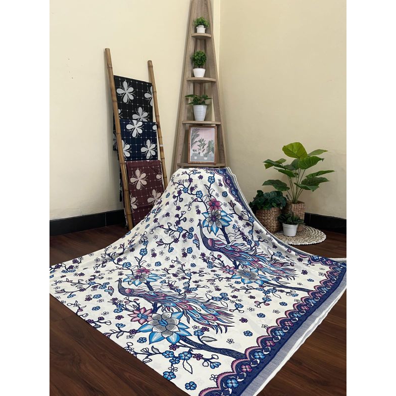 Kain Batik Solo Katun premium merak