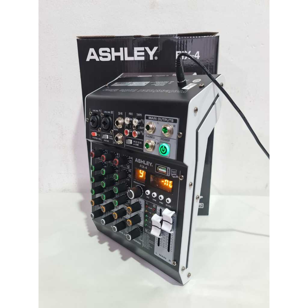 MIXER ASHLEY FIX4 FIX 4 4 CHANNEL ORIGINAL