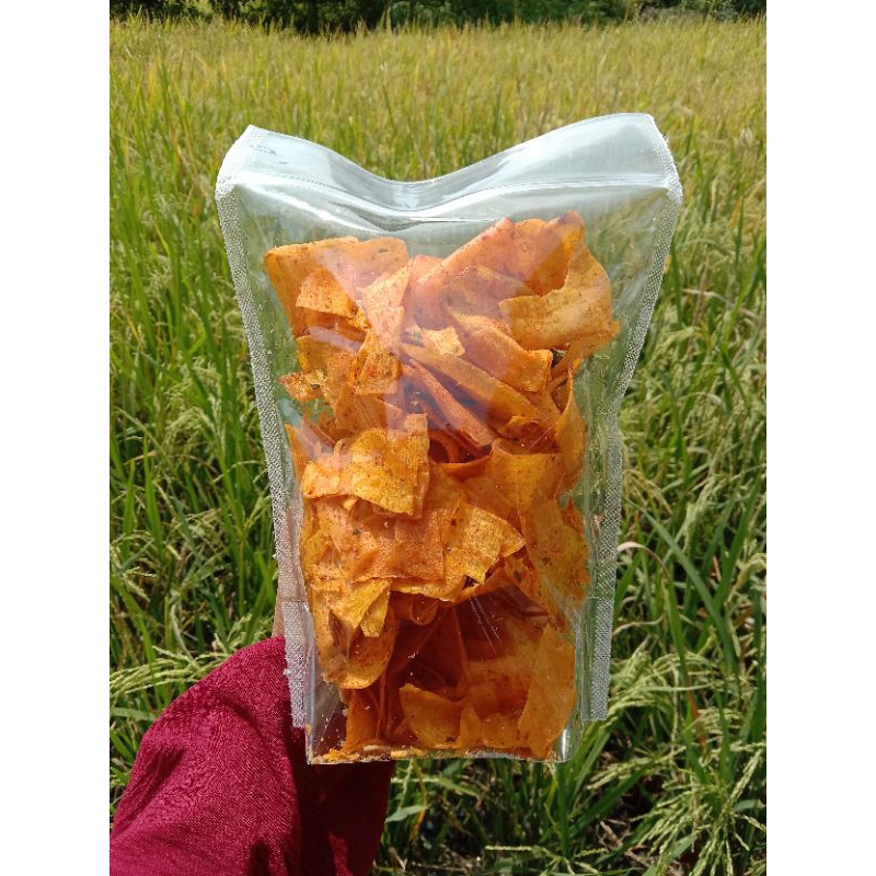 

krupuk pedas