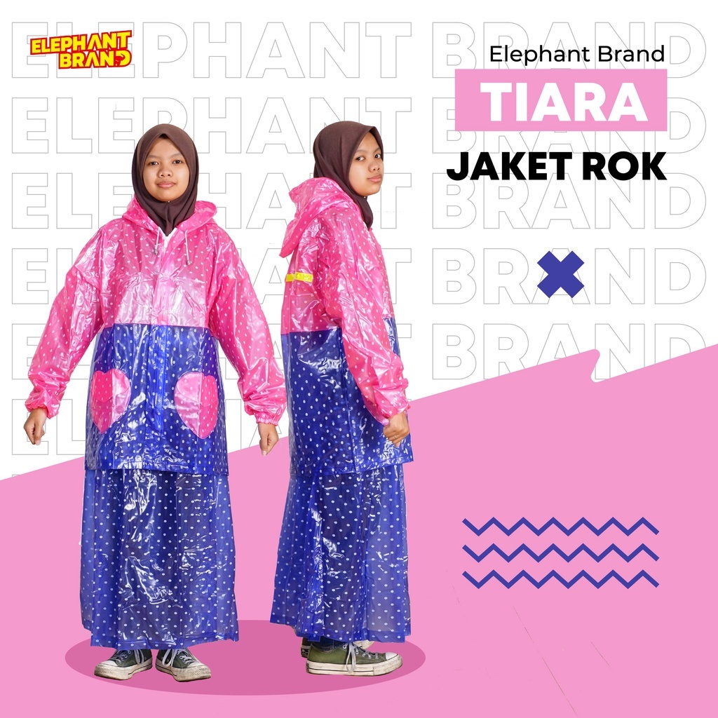Jas hujan JAKET ROK TIARA