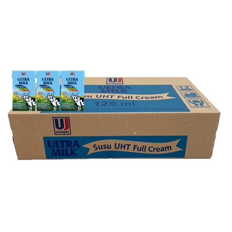 

ULTRA MILK Susu UHT Full Cream 40 x 125 ml karton