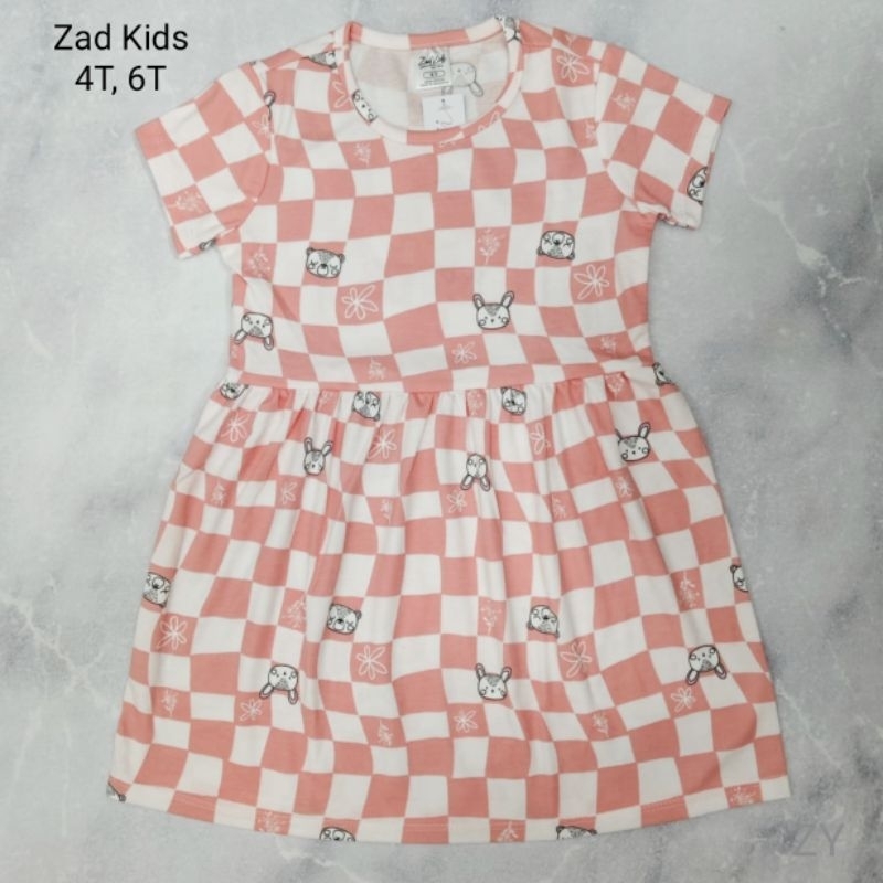 Toko Ken 05- dress Zad Kids katalog 2 motif lucu bahan lembut