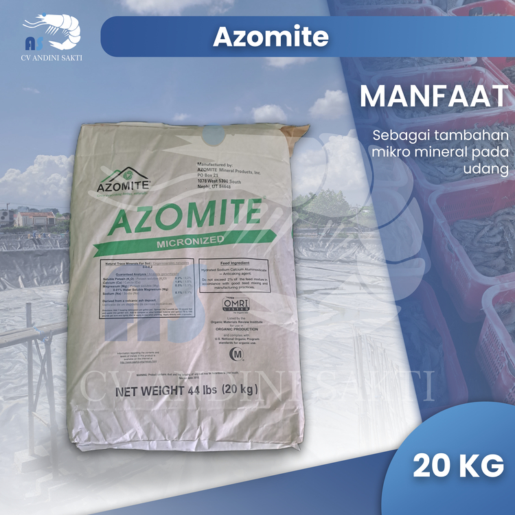 Mineral Udang dan Ikan Azomite 20Kg