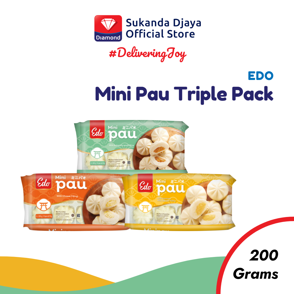 

Edo Mini Pau Triple Pack