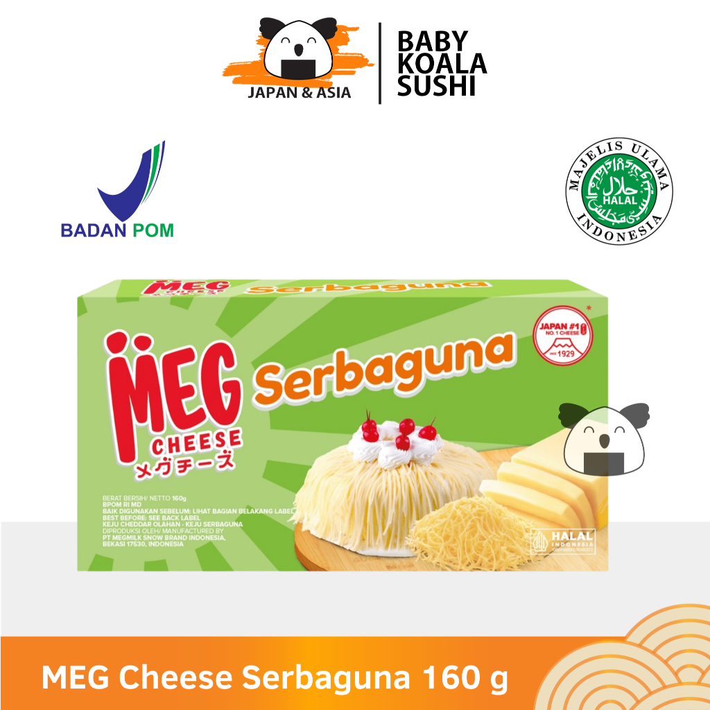 

MEG CHEESE Keju Serbaguna 160 g Halal