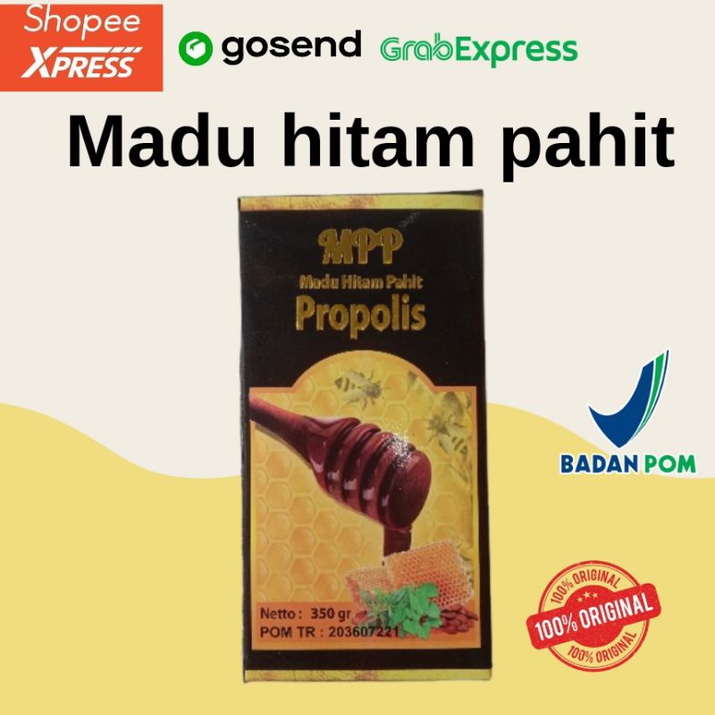 

Madu Hitam pahit propolis mujarob