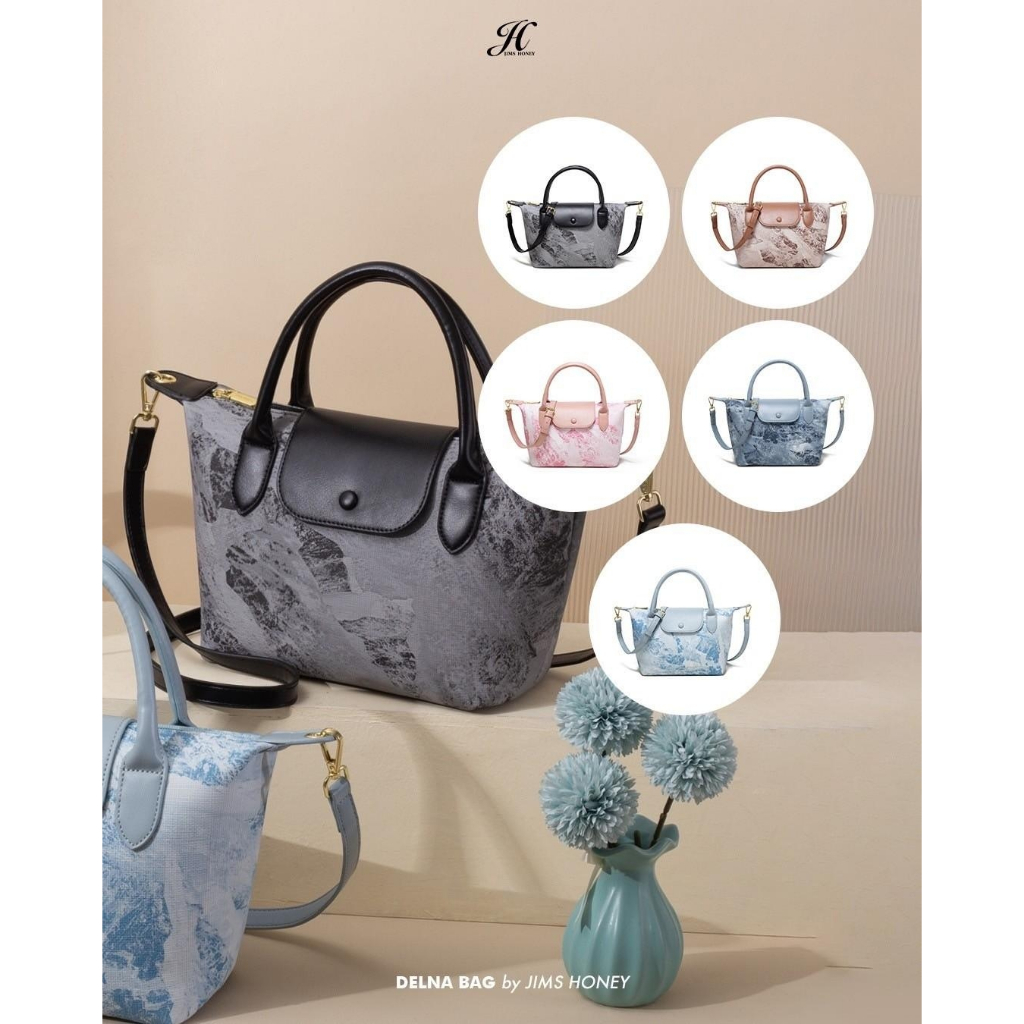 JIMS HONEY DELNA BAG Tas Selempang Wanita Slingbag Cewek Jimshoney Trendy Elegan