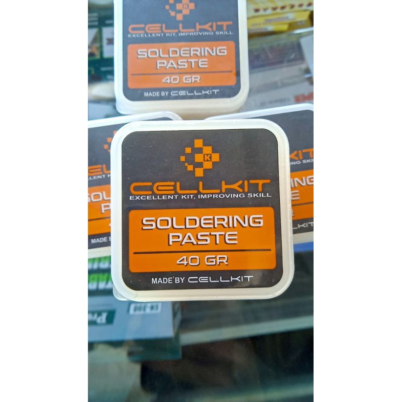 solder pasta / flux cellkit