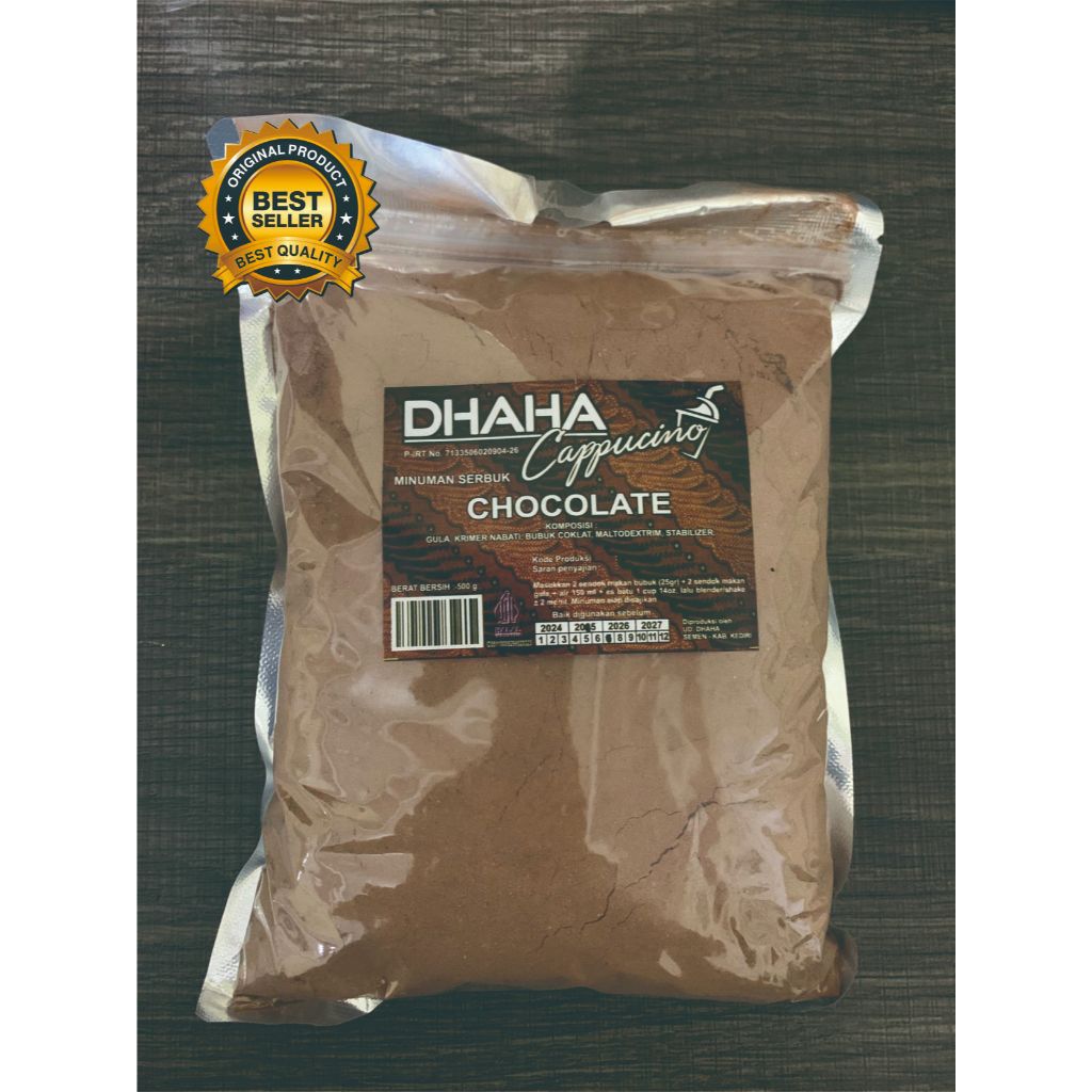 

Bubuk Dhaha Chocolate / SERBUK MINUMAN DHAHA COKLAT 500GR