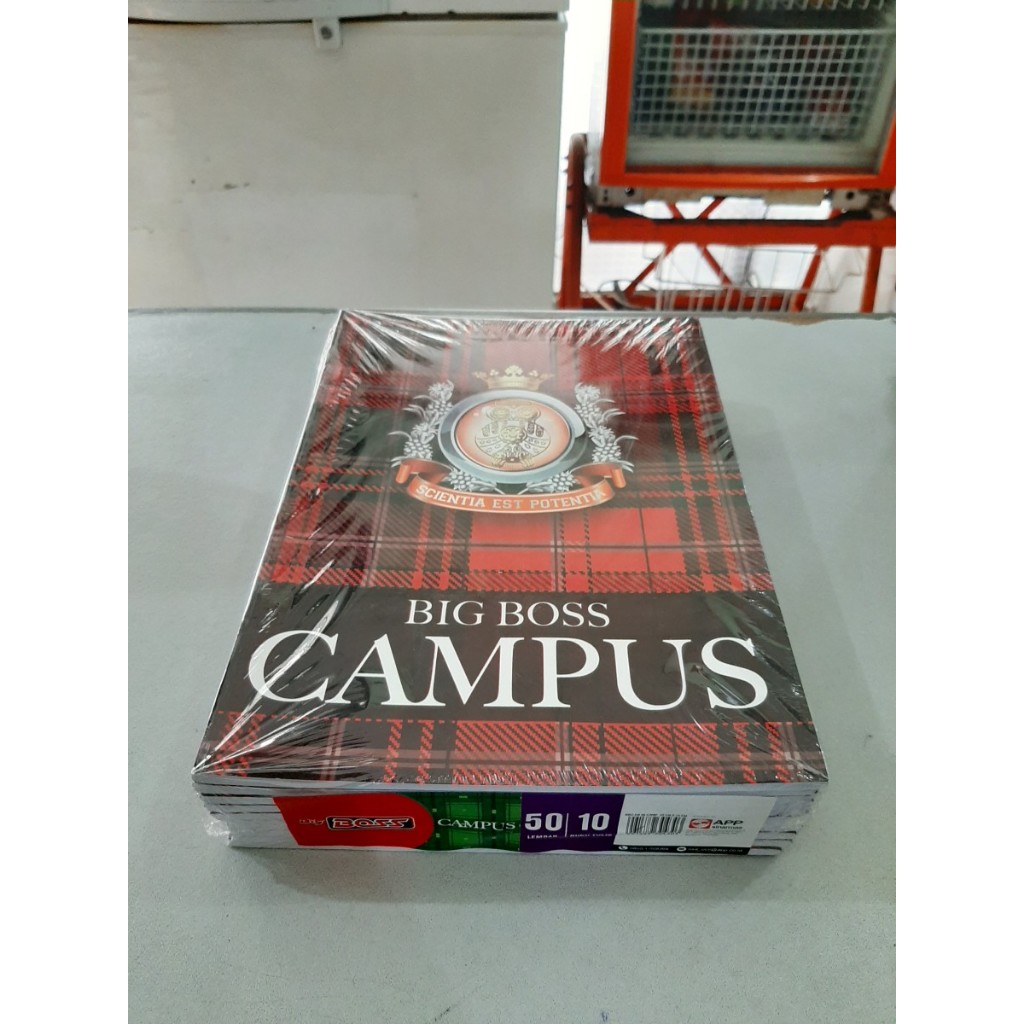 

Buku Tulis BIG BOSS CAMPUS 50 Lembar (Pack)