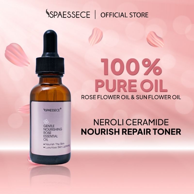 PiParfume Spaessece Serum Wajah Essential Oil Face Oil Rose 30 ML