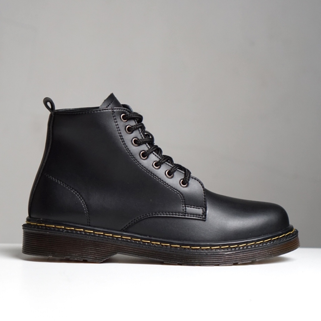 Discount Sepatu Boots Pria Oxwalker ALPHA Sepatu Hitam Pria