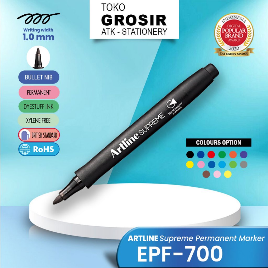 

GROSIR Spidol Permanen Artline Supreme EPF-700